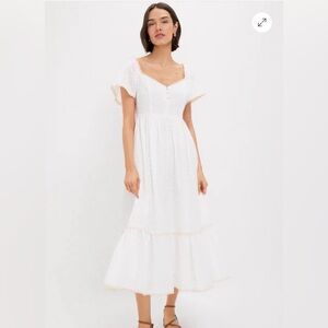 NWT tuckernuck White Midi Dress